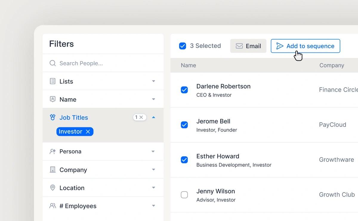 Building a multi-step email and call sequence to convert B2B leads.