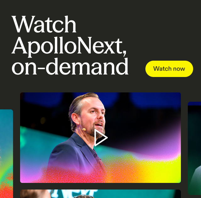 Watch ApolloNext, on-demand