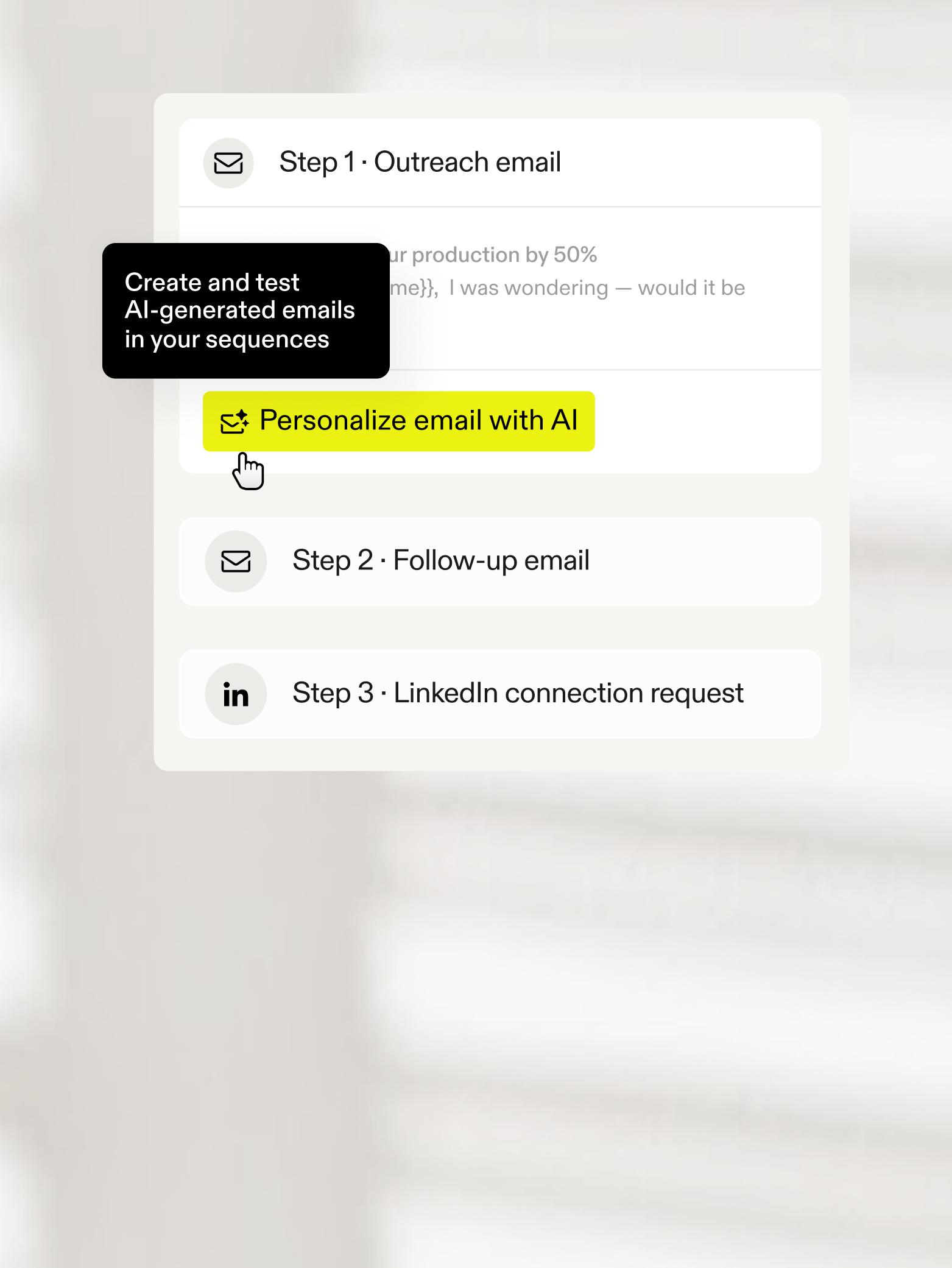 Automated outreach
