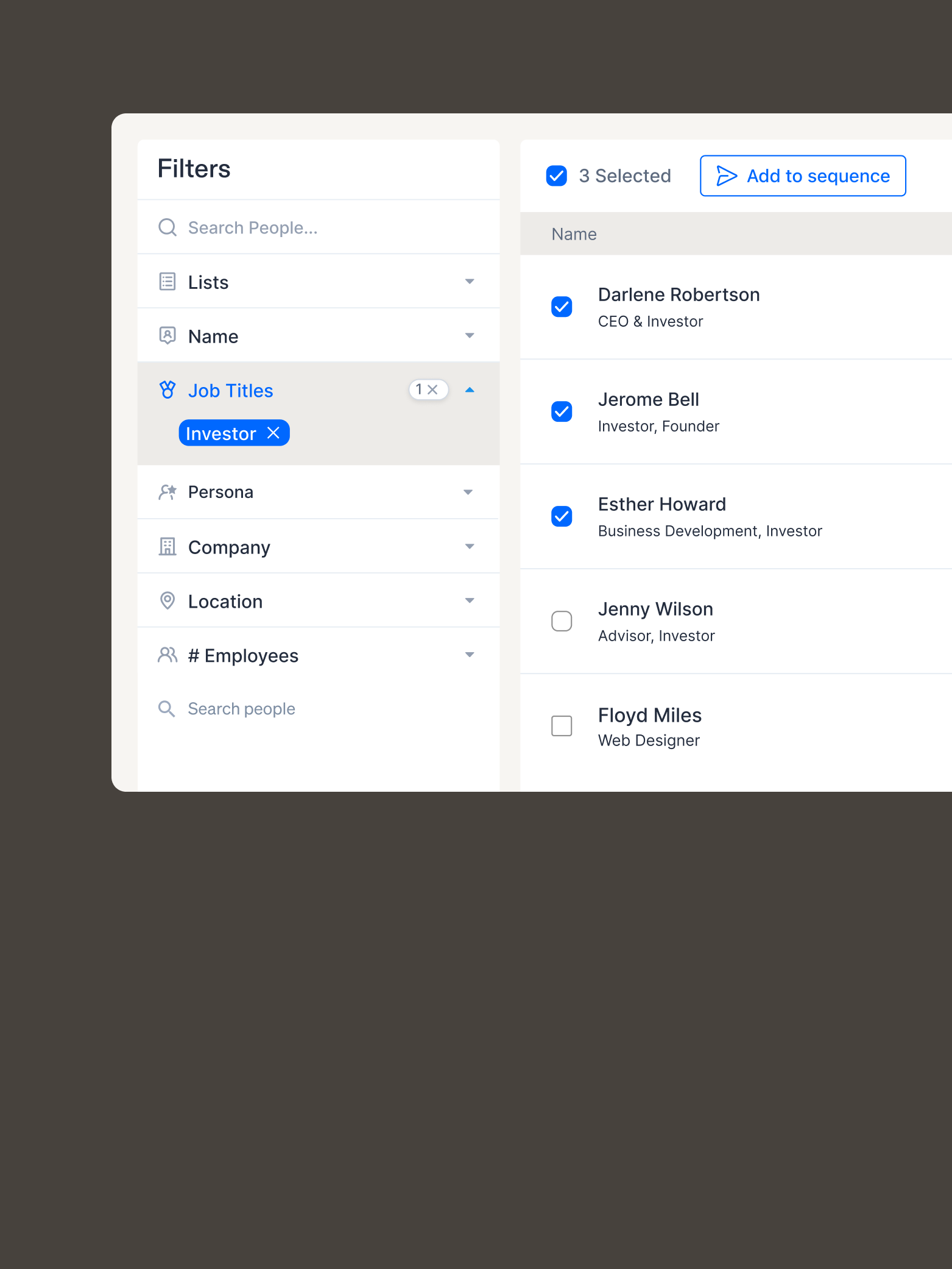 Fundraising use case