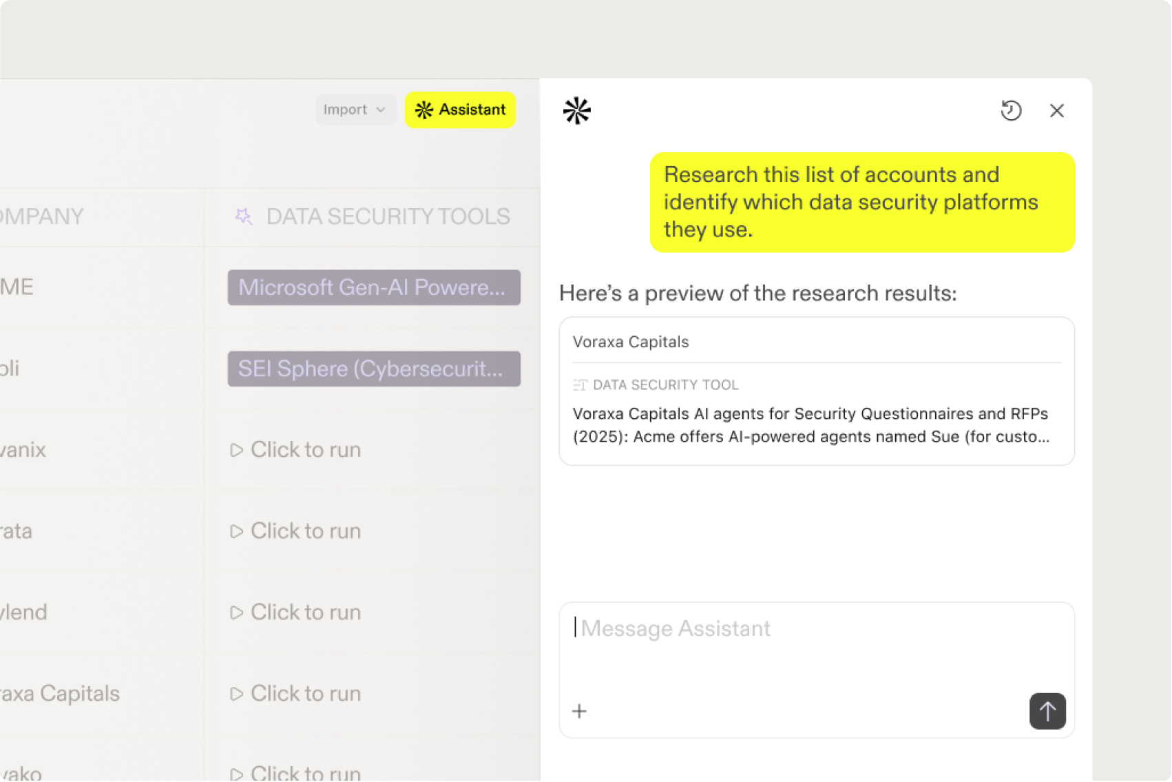 Data enrichment AI research