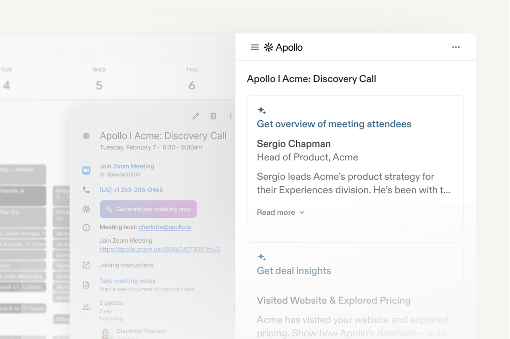 Deal execution meeting prep
