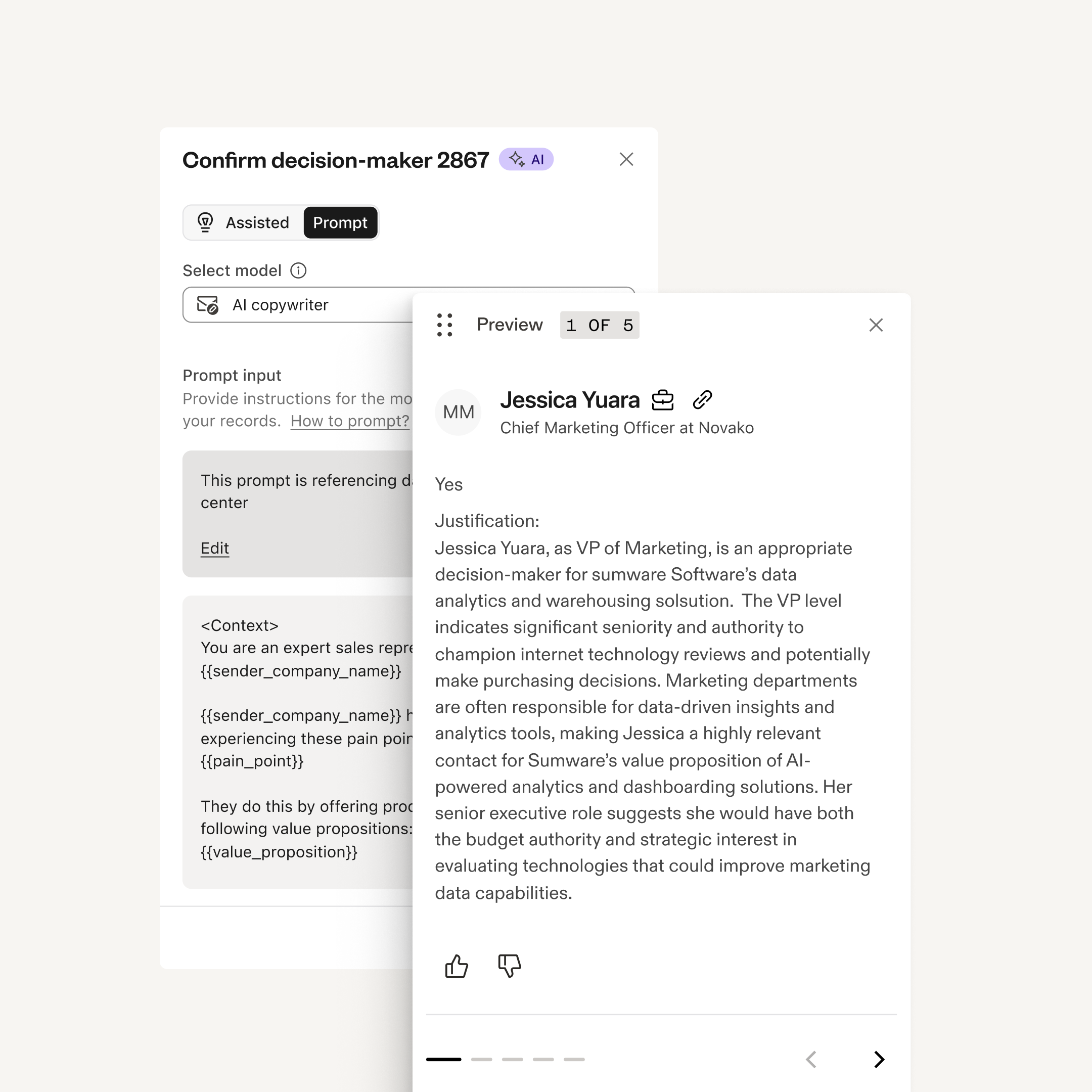 Apollo AI Assistance - Eliminate busywork with AI