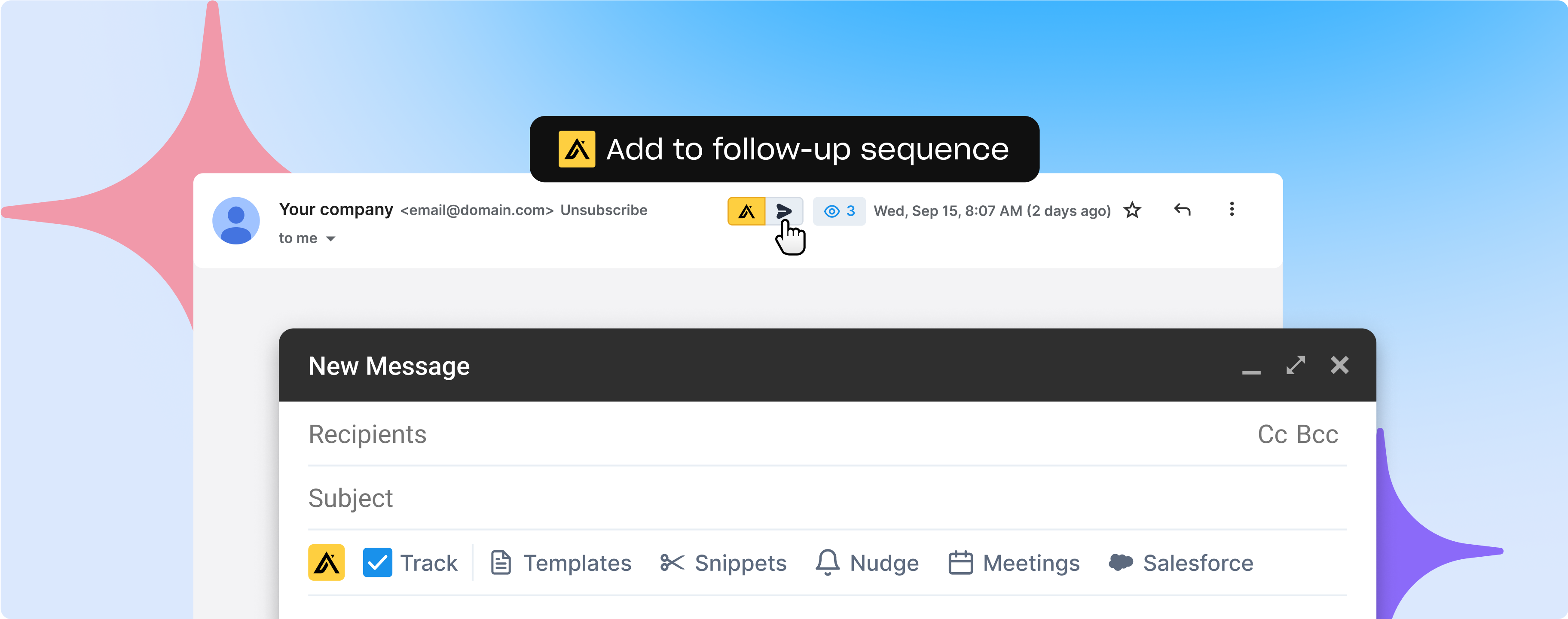 Screenshot demonstrating Gmail