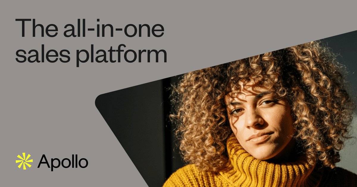 B2B Sales Platform Powered by AI | Apollo